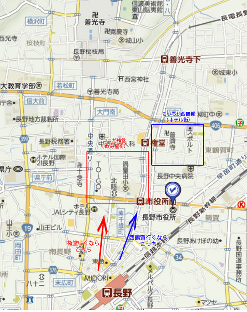 長野市地図