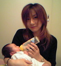 翔子と赤ちゃん